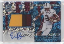 2020 Chronicles Draft Picks Neon Blue Prizm 72/75 Eno Benjamin Patch Auto 0jl3