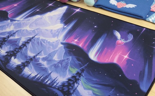 Celeste Celestial Skies Desk Mat Mouse Pad - OFFICIAL - 第 3/4 張圖片