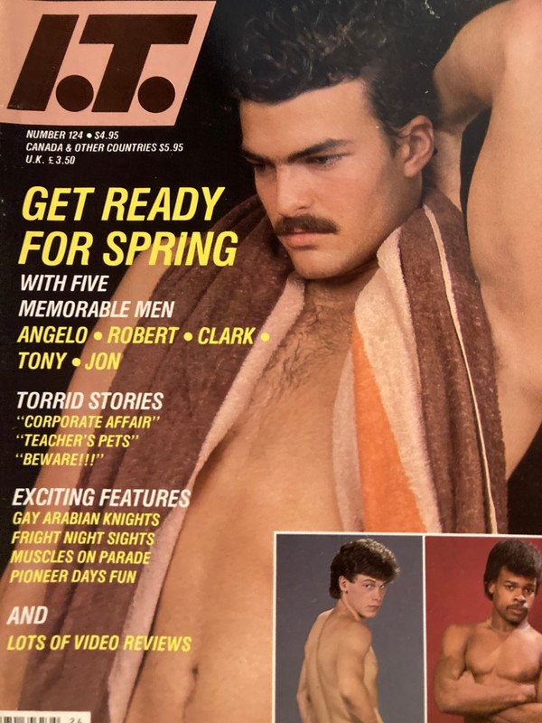 Vintage, March 1987 I.T. Magazine, Playgirl-Like, Gay Interest, Out-of-Print