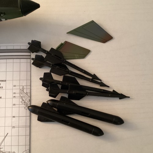 G.I. JOE 1998 CONQUEST X-30 vehicle incomplete set missing pilot ng4295 - Picture 3 of 7