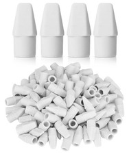 Mr. Pen- White Pencil Top Erasers, 120 pcs, Eraser Caps for 120 Pack,
