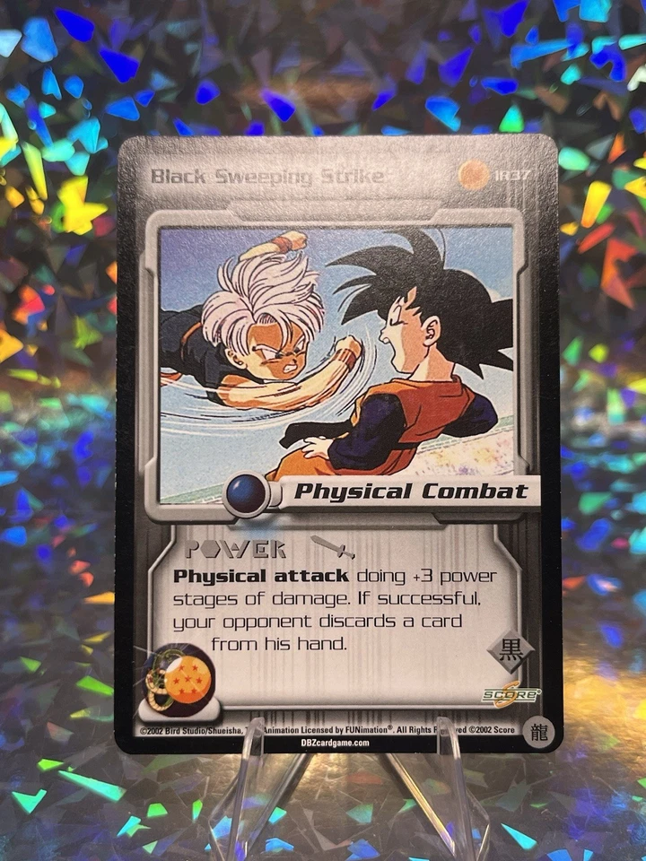 Dragonball Z Dbz Ccg Black Sweeping Strike IR37 Promo Irwin toys - Image 2 of 3