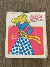 Barbie Fashion Doll Case Carrying Storage 1975 Vintage White Vinyl