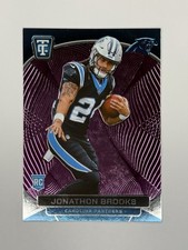 2024 Panini Totally Certified - Rookies Jonathon Brooks #147 Mirror Purple (RC)