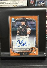 2025 Bowman Draft Mega Box Chrome Prospect Autographs Caden Bodine #BMA-CB 1/25