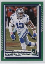 2025 Panini Donruss Press Proof Green DeMarvion Overshown #175 1rv4