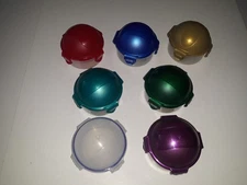 Lock & Lock Set of 7 Food Storage Containers Multi-Color 20 oz Round 300ml 