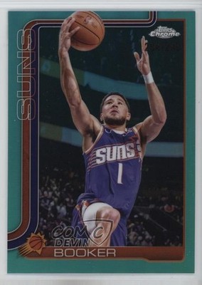 2025-26 Topps Chrome Teal Refractor 234/299 Devin Booker #195 11ng