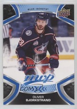 2021-22 Upper Deck MVP Factory Set Blue Oliver Bjorkstrand #64 0da0