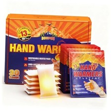 Hand Warmers Disposable 200/150/100/50/pcs, Up to 13 Hours of Heat Body 30