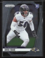Adisa Isaac 2024 Panini Prizm #302 Rookie Baltimore Ravens