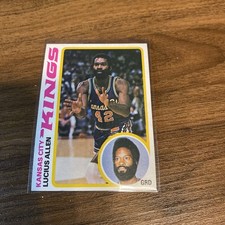 1978-79 Topps Basketball Lucius Allen Kansas City Kings #6 Card