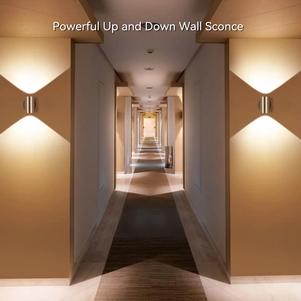 Aplique de pared de cine en casa regulable para interiores 7 W brillante interior... Foto 3 de 4