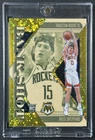 REED SHEPPARD 2024-25 PANINI MOSAIC 1 ROOKIE BANK SHOT FAST BREAK GOLD BLACK 3/3