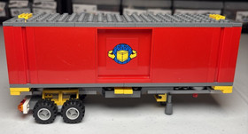 Lego City Cargo Train 7939 Boxcar With Semi Truck Cab