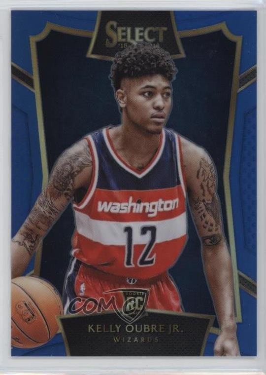 2015-16 Panini Select Concourse Blue Prizm 5/249 Kelly Oubre Jr #69 2d9