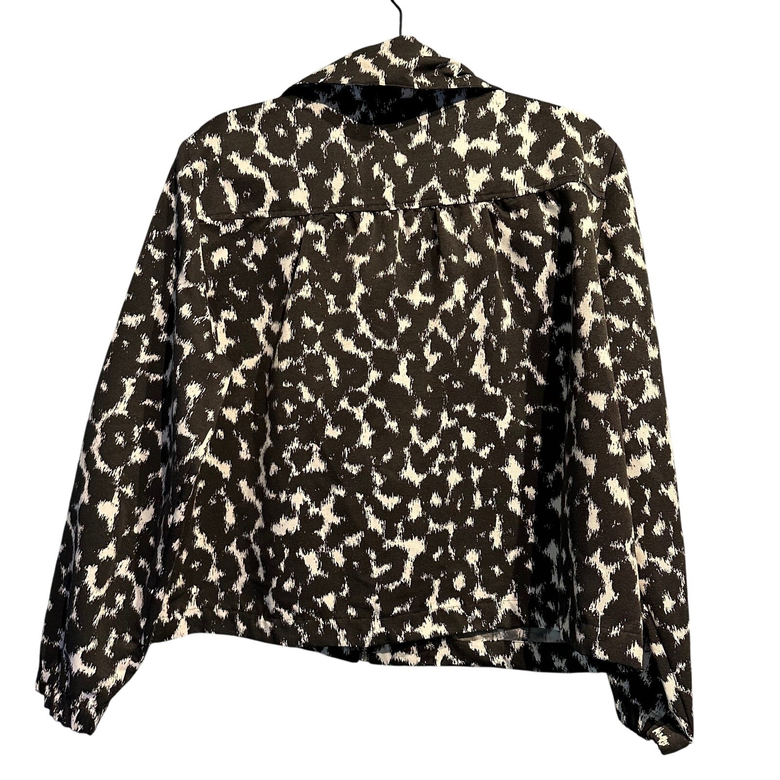 Ruby Rd. Size 16 Jacket Zip Front Animal Print El… - image 2