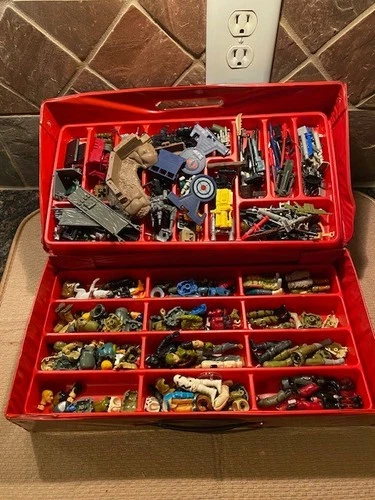 Vintage GI Joe  ARAH Large Lot of Accessories and Figure Parts