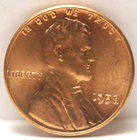 USA, 1958 Lincoln Cent, Red UNC, NR, 5-11