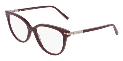 Ferragamo Brille SF3026 Burgundy 55/17/140 Damen