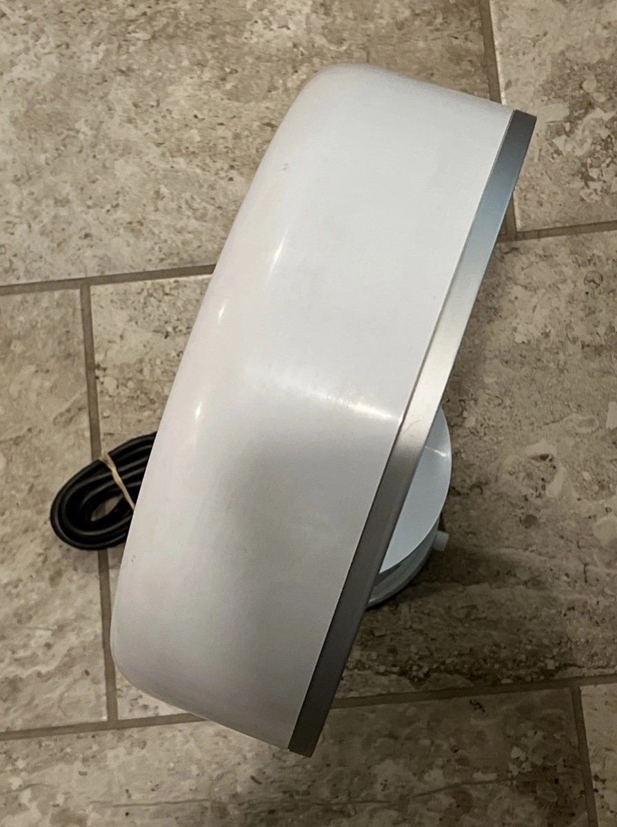 Dyson Air Multiplier AM01 30cm Satin White/Silver Table Fan Power