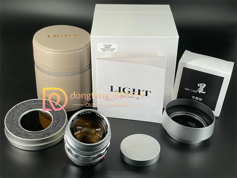 Lente de luz de laboratorio NOCTILUX M 50 mm F1,2 M50 1,2 ASPH 1966 lente Leica M M6 M240 M11 Foto 2 de 4