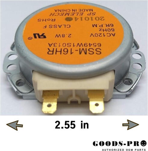 Compact LG Kenmore Microwave Turntable Motor - OEM 6549W1S013K Designed for Fit - Picture 6 of 9