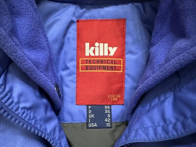 Killy Technical Equipment Rescue System Blue Ski Snow Puffer