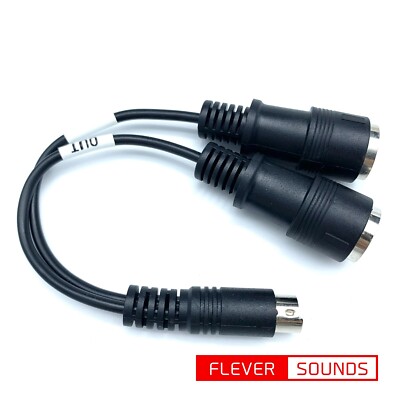 Yamaha ZP893500 MIDI Breakout Cable for Reface CP Synthesizer