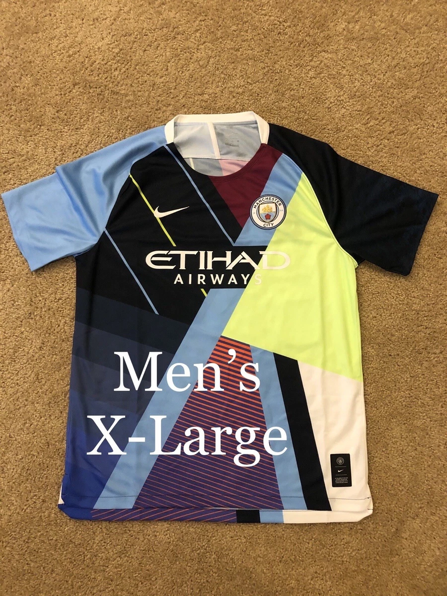 Nike CELEBRATION of MANCHESTER CITY FC Football Kit MCFC Soccer Jersey - 1-6,000 Nike CELEBRATION of MANCHESTER CITY FC Football Kit MCFC Soccer Jersey - 1-6,000