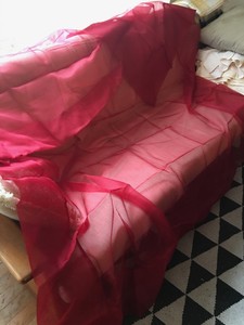 Pottery Barn 100 Silk Table Cloth 90 X 70 New W O Tags