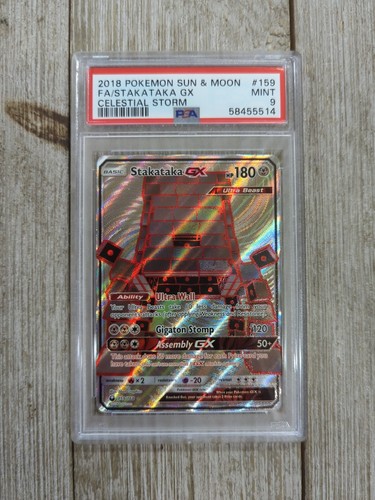 Stakataka-GX graded PSA 9 for sale on eBay