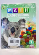 2 Book Set Volume 1 And 2!!  Math Expressions Common Core Grade 1 (1497523)