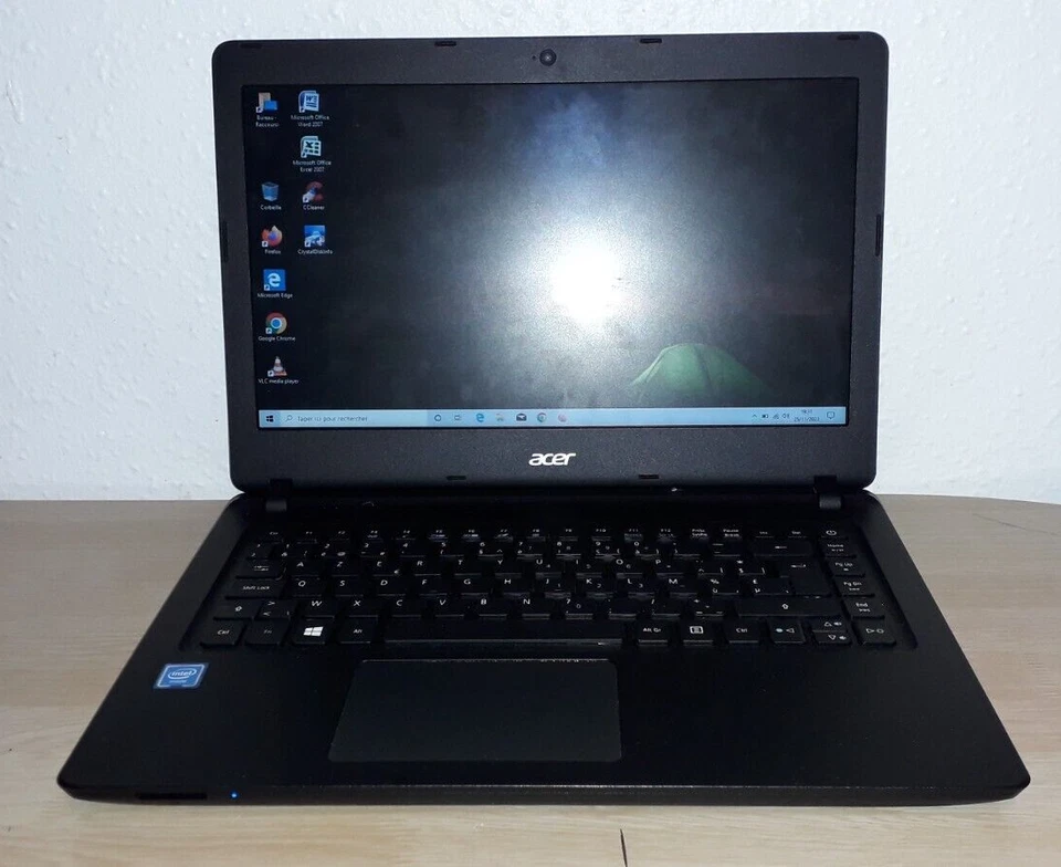 PC PORTABLE 14" ACER ASPIRE ES1-432 WINDOWS10+OFFICE SSD TOP ETAT+BONNE BATTERIE - Photo 3/4