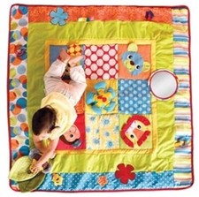 Infantino Jumbo Large Big Baby Playmat Play Mat Patchwork Developmental Toy