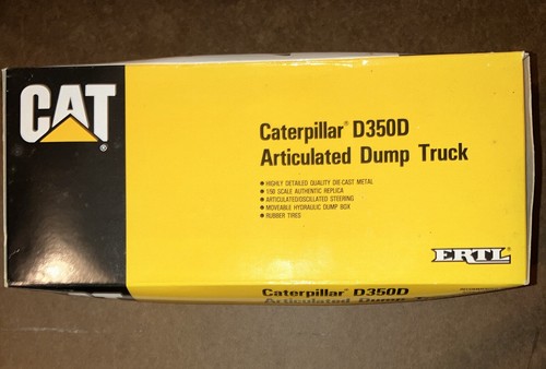 Caterpillar Cat D350D Articulated Dump Truck - ERTL 1:50 Scale Model #2431 - Picture 3 of 12