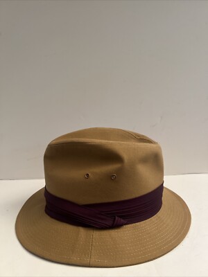 v i n t a g e ::  Vintage union made hat Vintage Union Made Hat Crusher Church Hat Circa 1940 main image 4