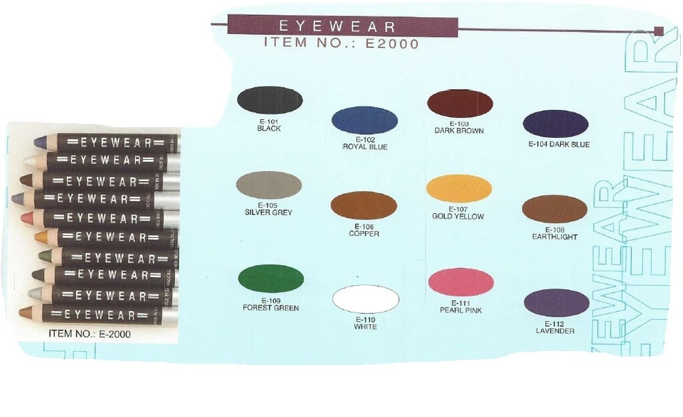 JUEGO DE LÁPICES CAMAMEO JUMBO DE OJOS Y LABIOS 36 PIEZAS Foto 2 de 4