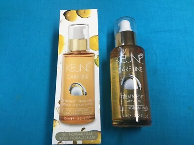Keune Care Satin Oil Treatment  3.2 Fluid Oz For Fine Normal Hair