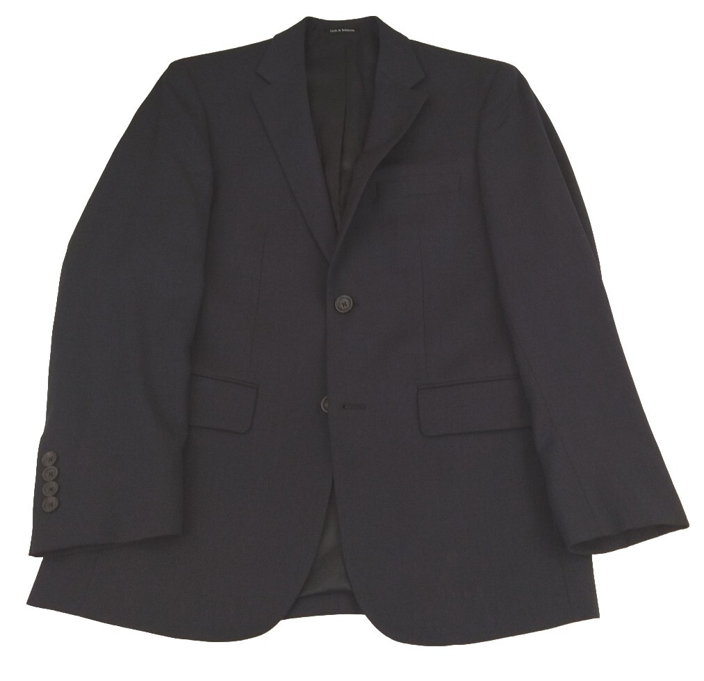 Blazer Navy Blue 36R Pronto Uomo Platinum Wool-image