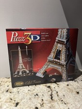 Puzz-3D Eiffel Tower Paris France 3D Puzzle 300 Pieces Complete Wrebbit