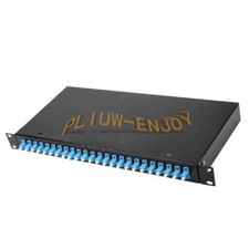 Fiber Optic Terminal Box 24 core LC with adapter pigtail 24 Ports Patch Panel