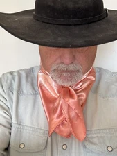 Wild Rag Scarf 36x36 Cowboy Scarves Buckaroo Bandana Cowgirl Pink