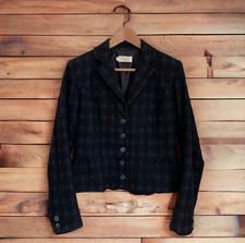 Women’s Toast Check Wool Blazer Evening Jacket - Never Worn - Size M