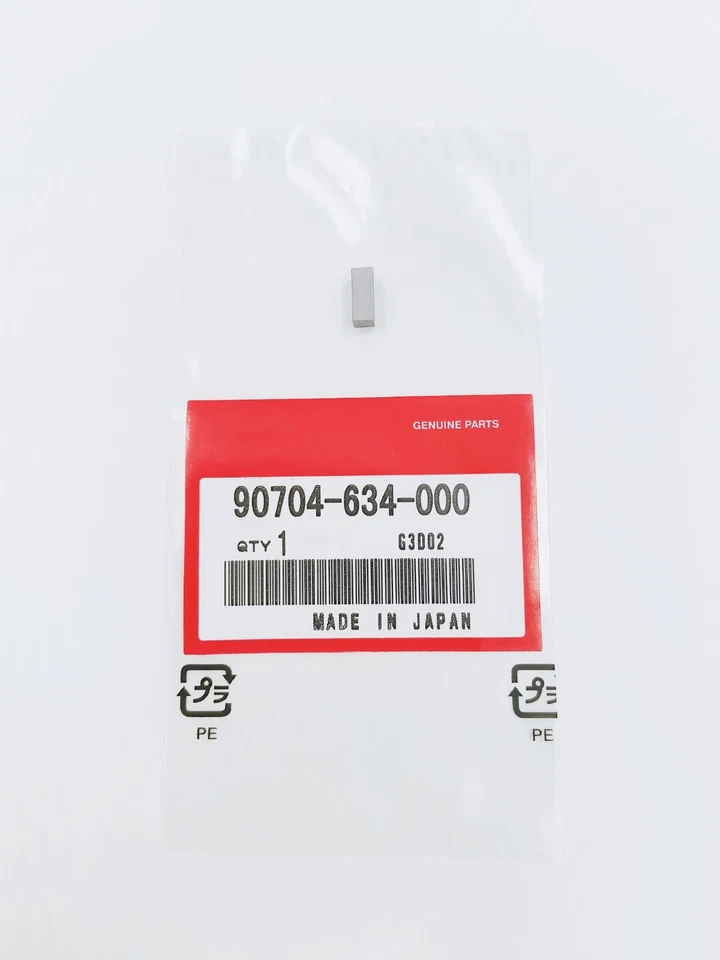 CRANK WOODRUFF KEY WAY FOR HONDA CIVIC CRX B16A2 D16Y8 D16Z6 B20 SI EF8 EF9 EG6 - Изображение 2 из 4