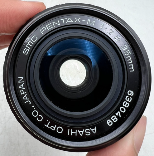 SMC Asahi Pentax M 35mm f2.8 Pentax K PK Mount Lens SLR Mirrorless Cameras