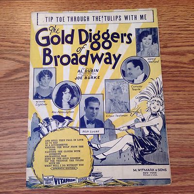 Tip Toe Through The Tulips With Me 1929 Gold Diggers of Broadway