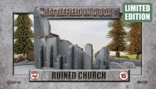 Ruins: Church (New Scheme - Limited Edition) Battlefield in a Box Flames of War
