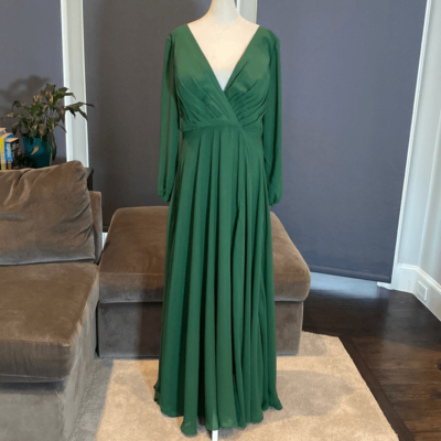 green emerald velvet dress Flourishing Meadow Corset Dress Teuta Matoshi