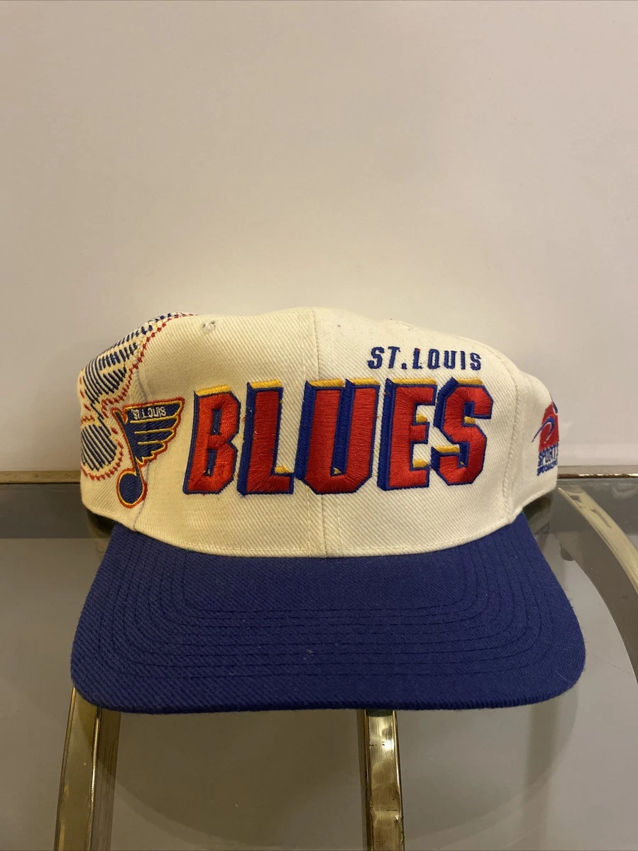 Vintage St. Louis Blues Sports Specialties Shadow Snapback Hockey Hat –  Stuck In The 90s Sports